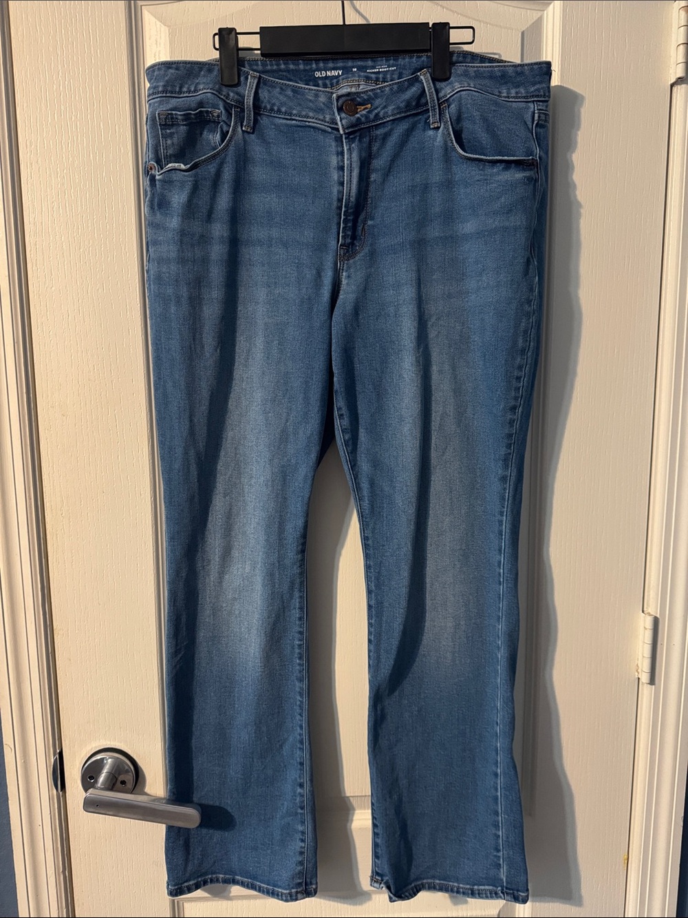 Old Navy Women’s Mid-Rise Blue Bootcut Jeans